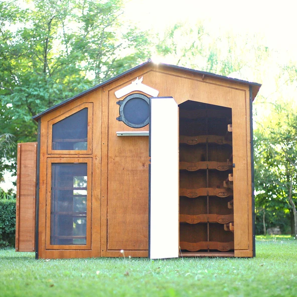 MANDU Ahşap Güvercin Kümesi - Resim 2