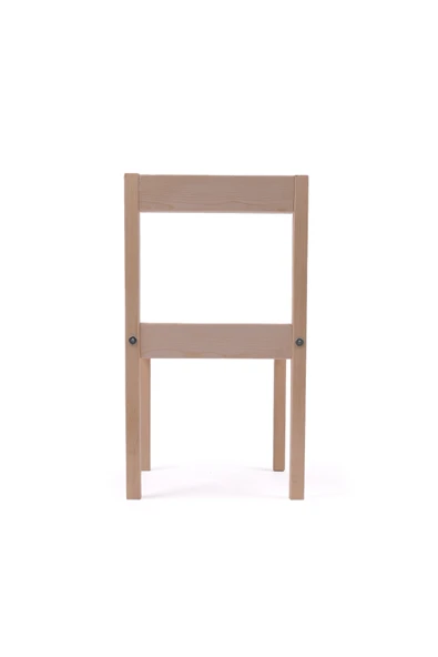 Montessori Çocuk Ahşap Etkinlik Masası Sandalyesi - Resim 3