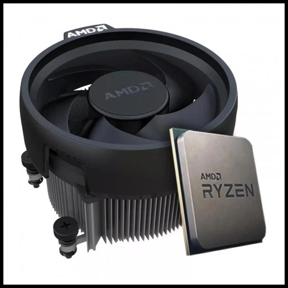 Amd Ryzen 5 5500gt 6 Core, 3,60-4.40ghz, 19mb Cache, 45-65w, Radeon Grafikleri, Wraith Stealth Fan, Am4 Soket, Mpk, (dah ürün görseli 1