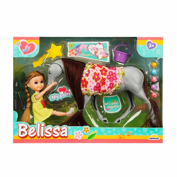 Belissa’nın Süslü Atı 29817 Gri At - Resim 2