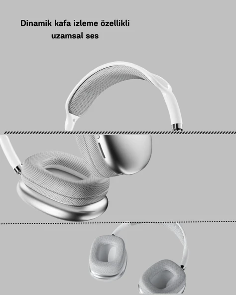 P9 Pro Plus Bluetooth Kulak Üstü Kulaklık –Gürültü Engelleme ve 5 Saat Dinleme Süresi - 5