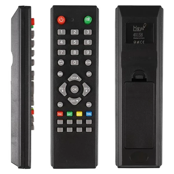 HEY 40158 Digiline DG 105 Minix Rowell 9PIC Uyumlu Kumanda - Resim 2