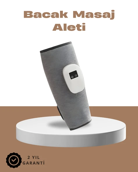 Kablosuz Titreşimli Baldır Masaj Aleti – Isıtmalı, 3 Basınç Ayarlı, Şarjlı ve Taşınabilir ürün görseli