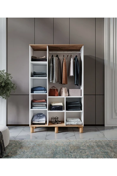 VNSMODULER BOHEM 3 KAPILI GARDIROP - Resim 2