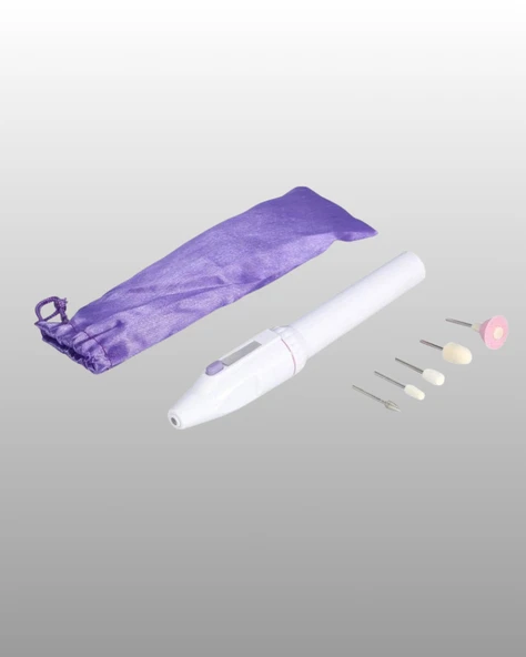 Taşınabilir Profesyonel Elektrikli Tırnak Matkap Seti – Sessiz, Güçlü ve Dayanıklı - Resim 3