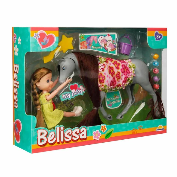 Belissa’nın Süslü Atı 29817 Gri At ürün görseli 1