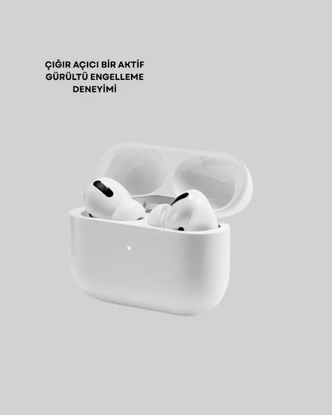 Aktif Gürültü Engelleyici Kablosuz Bluetooth Kulaklık – Şarj Kutulu, Uzun Ömürlü - 2