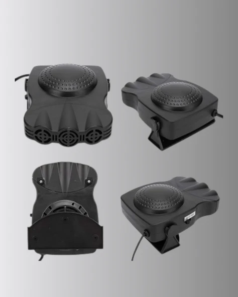 Araç İçi Isıtıcı ve Fan 3’ü 1 Arada 12V Çakmak Girişli ve Hızlı Isınma Özellikli - Resim 2