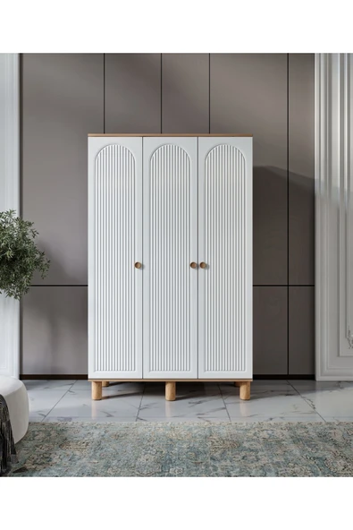 VNSMODULER BOHEM 3 KAPILI GARDIROP ürün görseli 1