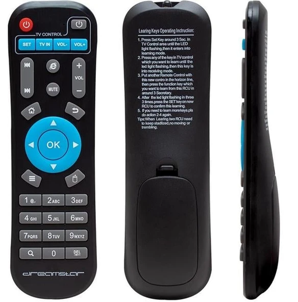 HEY 40114 Dreamstar Next Mybox 4K Android BOX Kumanda ürün görseli 1