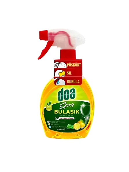 DOA Sprey Bulaşık Deterjanı 500 ml - Resim 2