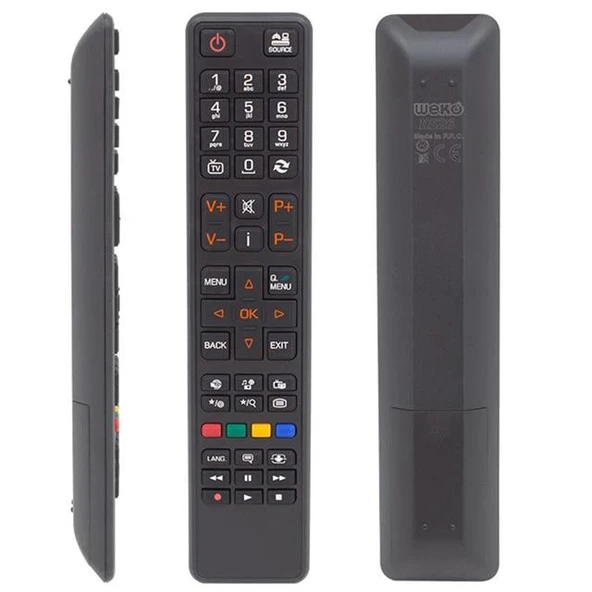 HEY 40152 Vestel SEG Regal Uyumlu LCD LED TV Kumanda - Resim 2