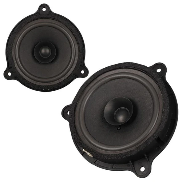 Magicvoice MV-24045 6" 16Cm 80 Watt Tekli Plastik Kasa Üçgen Montajlı Oto Hoparlör ürün görseli