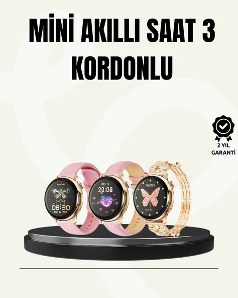 Akıllı Saat – Şık Tasarım, Uzun Pil Ömrü ve Su Geçirmez Özellik ürün görseli 1