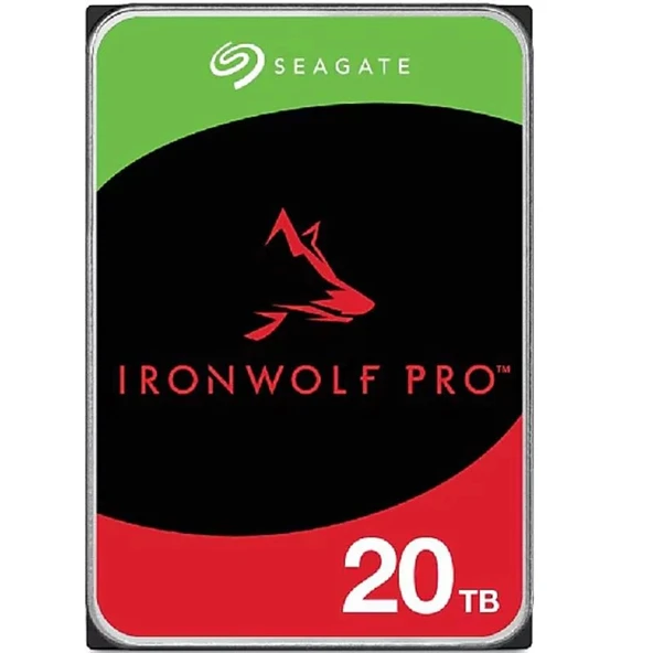 20 Tb Seagate 3.5 Ironwolf Pro Sata3 7200rpm 256mb St20000nt001 (5 Yıl Resmı Dıst Garantılı) ürün görseli