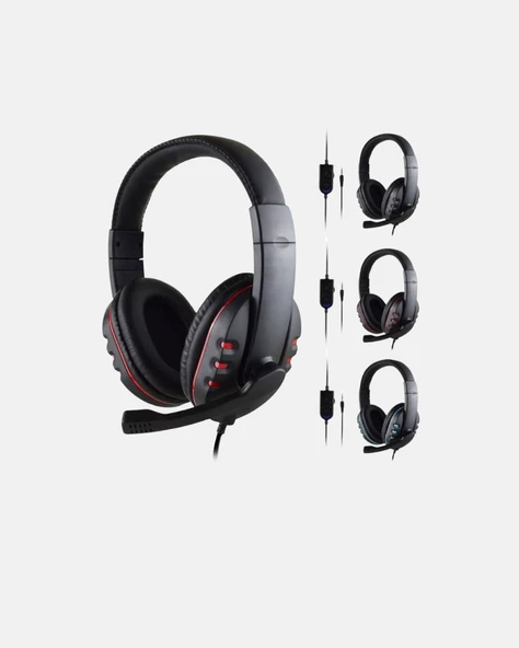 Rahat ve Dayanıklı Mikrofonlu Oyun Kulaklığı – Stereo Ses, Ayarlanabilir Kafa Bandı - 4