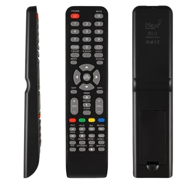 HEY 40113 ONVO Nordmende Ov32150 Ov39150 Ov42250 Ov43250 Uyumlu LCD LED TV Kumanda - Resim 2