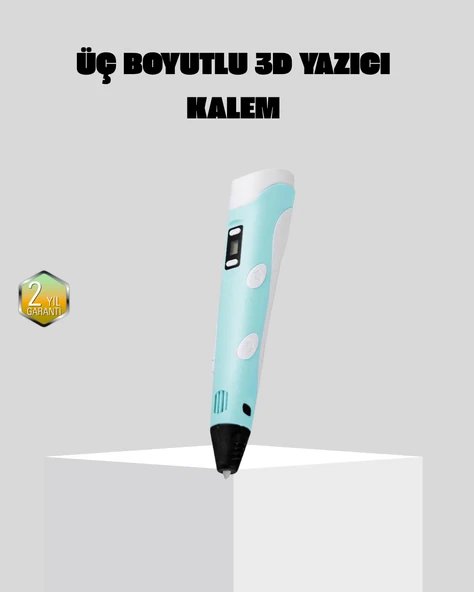 3D Kalem Ergonomik ve 1.75 mm Filament Destekli FDM Yazıcı Kalemi ürün görseli 1