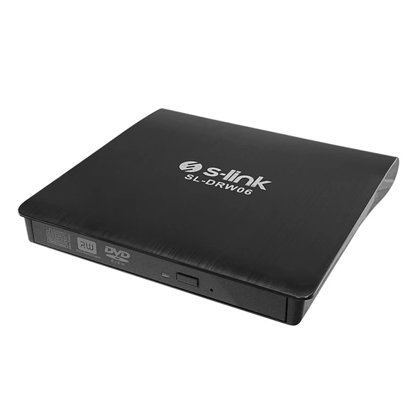 S-lınk Sl-drw06, Usb 3.0, External, Siyah, Slim, Cd-r/dvd-r/rw Optik Okuyucu/yazıcı ürün görseli 1