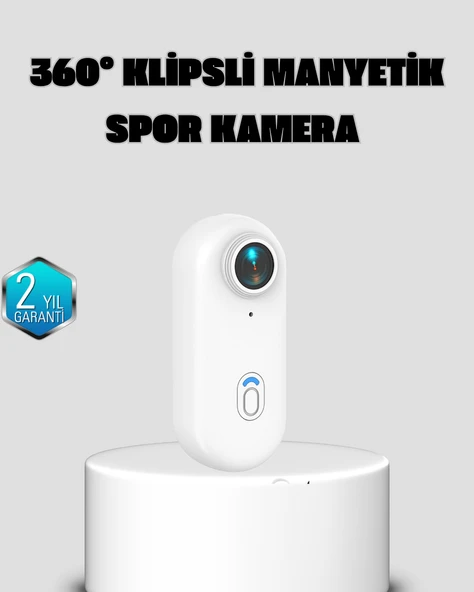Kompakt 1080P Aksiyon Kamerası Suya Dayanıklı WiFi ve 120° Geniş Açı ürün görseli