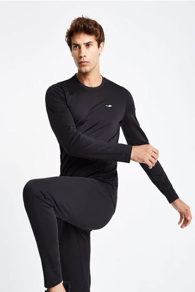 Lescon 25K-1038 Erkek İçlik Uzun Kol Üst - Resim 2