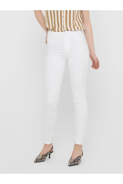 15174842 ONLROYAL HW SK JEANS DNM WHITE NOOS - Resim 2