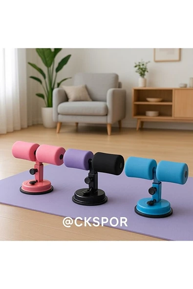 Vantuzlu Mekik Aleti – Karın Kası Çalıştırma ve Evde Spor Egzersiz Ekipmanı - Resim 6