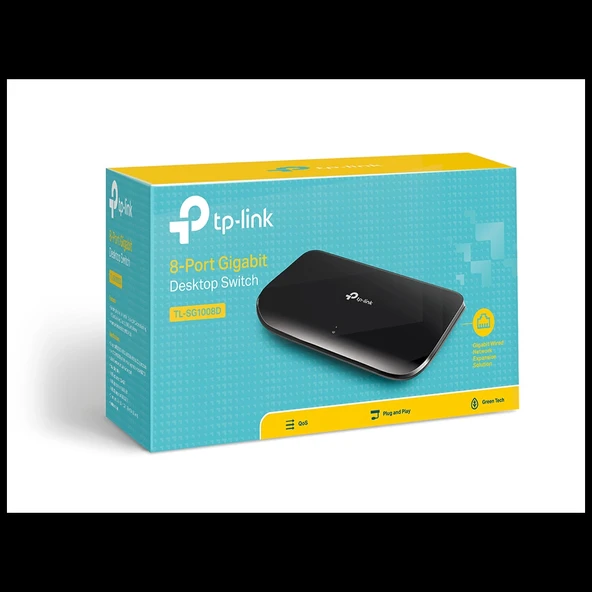 Tp-lınk Tl-sg1008d, 8 Port, Gigabit, Yönetilemez, Masaüstü Switch - Resim 4