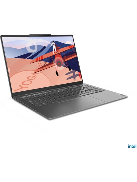 Lenovo Yoga Slim 6 14IAP8 Intel Core i5 1240P 8GB 512GB SSD Windows 11 Home 14 OLED Taşınabilir Bilgisayar 82WU006YTX - Resim 4