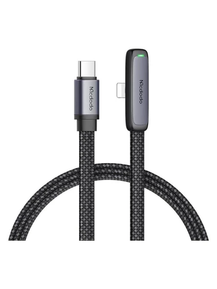 Mcdodo CA-3350 36W Typec iPhone L Tip Data Şarj Kablo 1.2M - Siyah ürün görseli 1