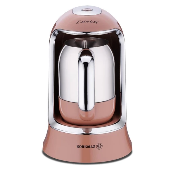 KORKMAZ A860-17 KAHVEKOLİK OTOMATİK KAHVE MAKİNESİ MOCHA/KROM ürün görseli
