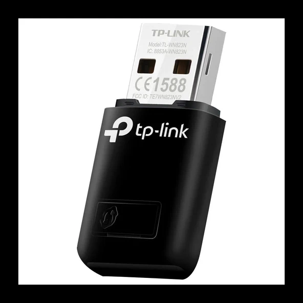 Tp-lınk Tl-wn823n, 300mbps, 2.4ghz, Dahili Anten, Mini Tasarım, Usb2.0, Wıreless Ethernet - Resim 3