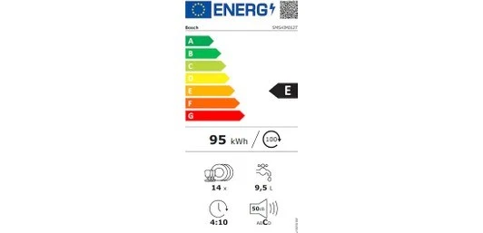 BOSCH SMI4IMS62T 6 Programlı Yarı Ankastre Bulaşık Makinesi - Resim 4