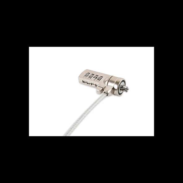 S-lınk Sl-s202, Şifreli Notebook Kilidi, 110cm, Kaplamalı Çelik Kablo. - Resim 2