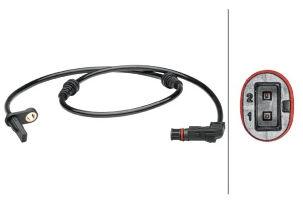 Mercedes Abs Sensoru On Glk-Class X204 08>15 C-Class W204 07>14 - Hella 6pu012679-351 ürün görseli
