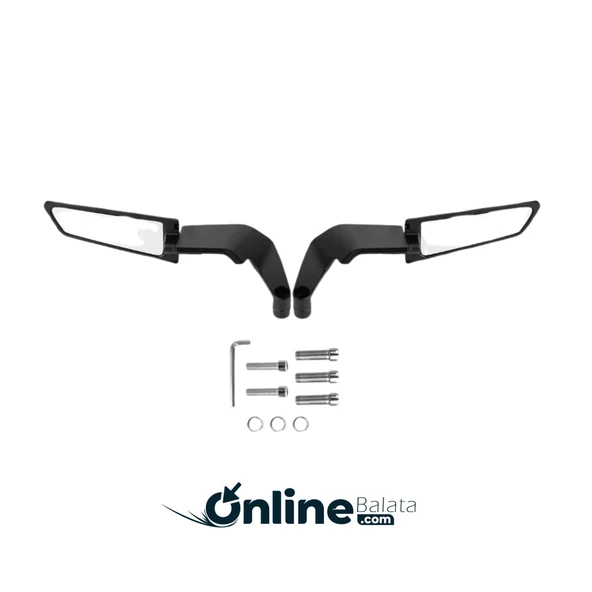 Tvs Raider 125 H2R Yarasa Kanat Ayna Naked Model HB424B ürün görseli