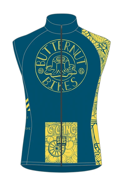 Santini FINE LITE Erkek Rüzgarlık Yelek Butternut Bikes 9C54575FINELITE ürün görseli