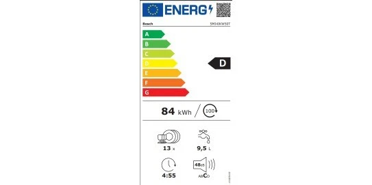 BOSCH SMI4IKW50T D Enerji Sınıfı 5 Programlı Ankastre Bulaşık Makinesi - Resim 4
