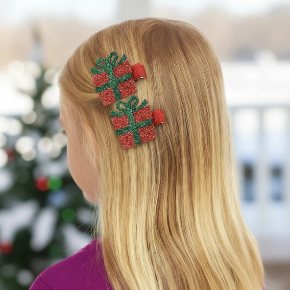 Yeniyıl Yılbaşı Temalı Toka - 2li ürün görseli 1