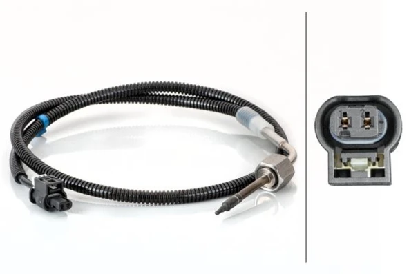 Mercedes Egzoz Sicaklık Sensoru (katalızator Uzerinde) X156 15> W176 12>18 C117 13>19 C218 13>17 W212 09>16 - Hella 6pt014494-891 ürün görseli