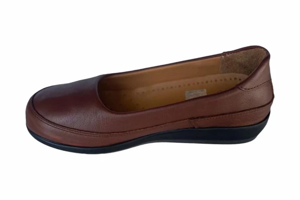 Kadın Anatomik Konfor Ayakkabısı 110 - KOYU TABA - Resim 2