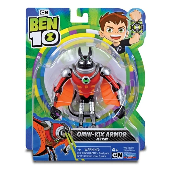 Ben 10 Aksiyon Figürü 76100 Omni Kix Armor Jetray - Resim 2