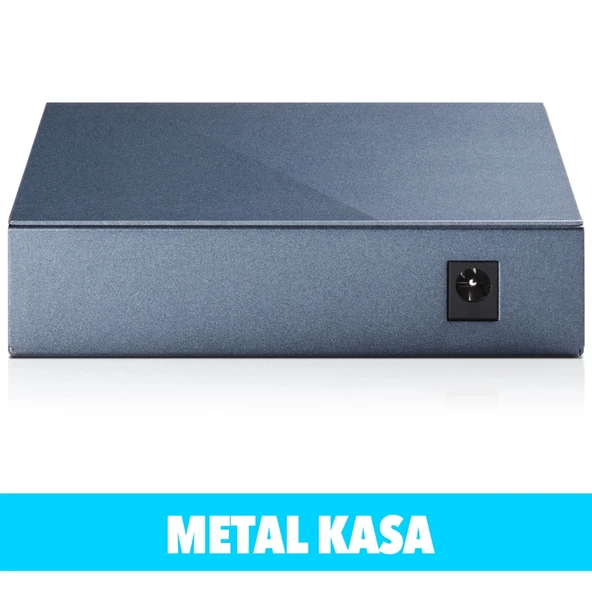 Tp-lınk Tl-sg105, 5 Port, Gigabit, Yönetilemez, Metal Kasa, Masaüstü Switch - Resim 4