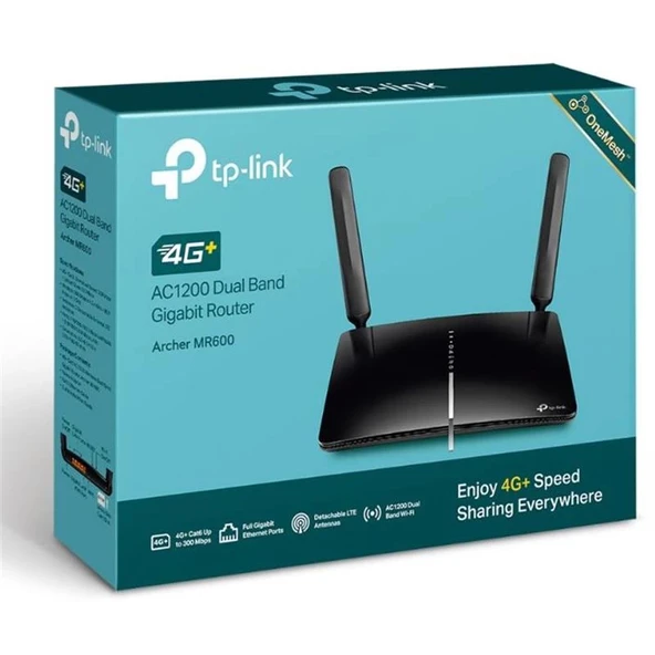 Tp-lınk Archer Mr600 Ac1200 Dual Band 3g/4g Cat6 Lte Router ürün görseli