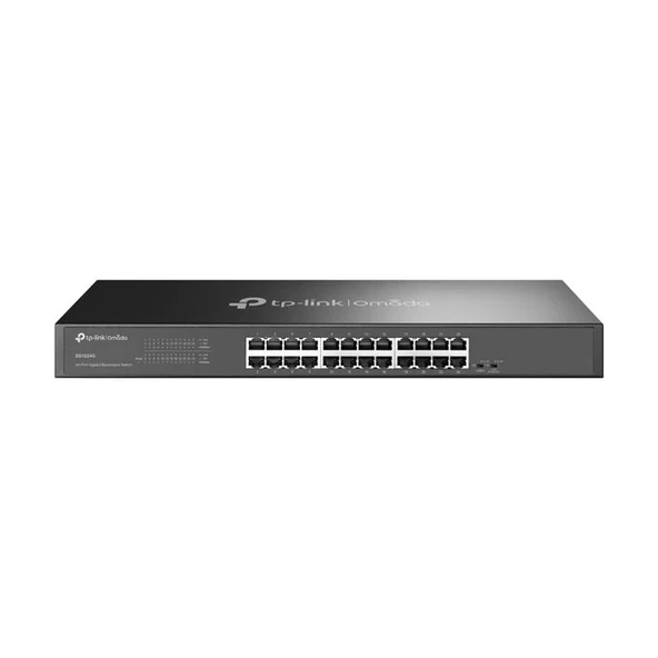 Tp-lınk Omada Ds1024g 24 Port Gıgabıt Metal Kasa Yönetilemez Rackmount Swıtch ürün görseli