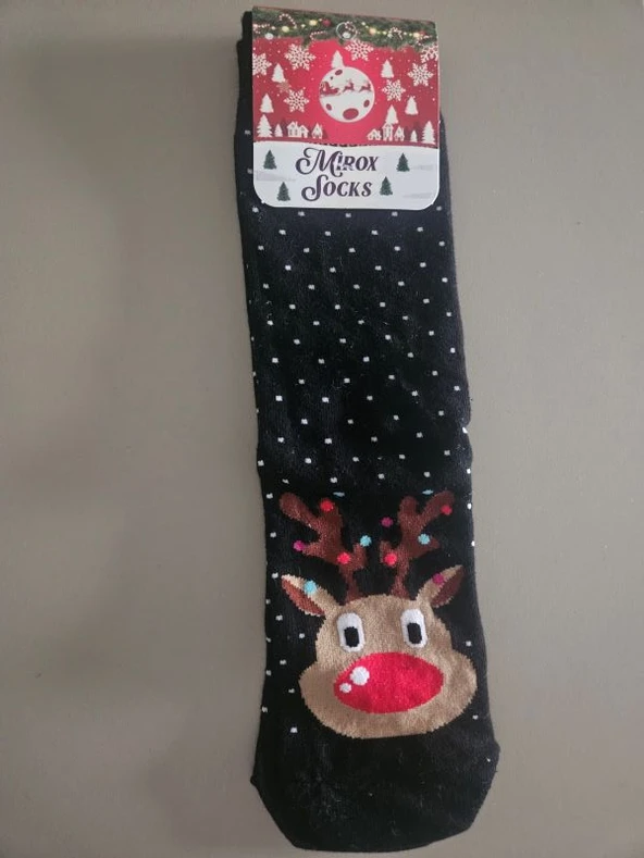 Renkli Yılbaşı Çorabı (2'li) - Resim 2