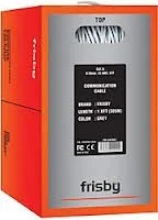 Frısby Fr-cat601 305mt 0.58mm 23awg Cat6 Utp Kablo Gri ürün görseli