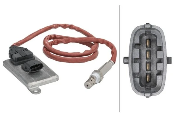 Daf Truck Nox Katalızator Sensoru Daf Cf75 Cf85 01>13 Xf95 02>06 Xf105 05> Euro 5 (kirmizi) - Hella 6pn358186-061 ürün görseli