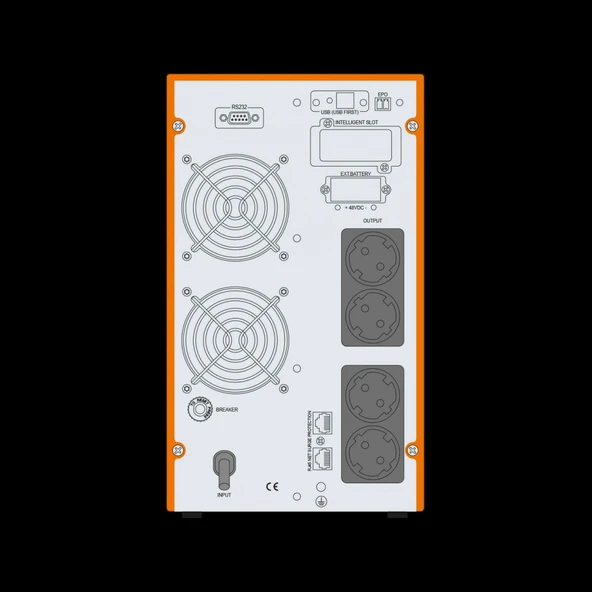 Makelsan Powerpack Se 3 Kva Online Ups(6x7a Akü) - Resim 2