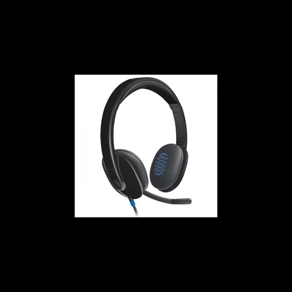 Logıtech H540, 981-000480, Usb, Çağrı Merkezi, Ofis, Toplantı, Konuşmacı Tipi, Microfonlu Kulaklık ürün görseli 1